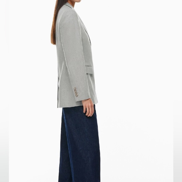 Babaton Architect Blazer-Heather light grey Size S-NWT - Picture 8 of 9